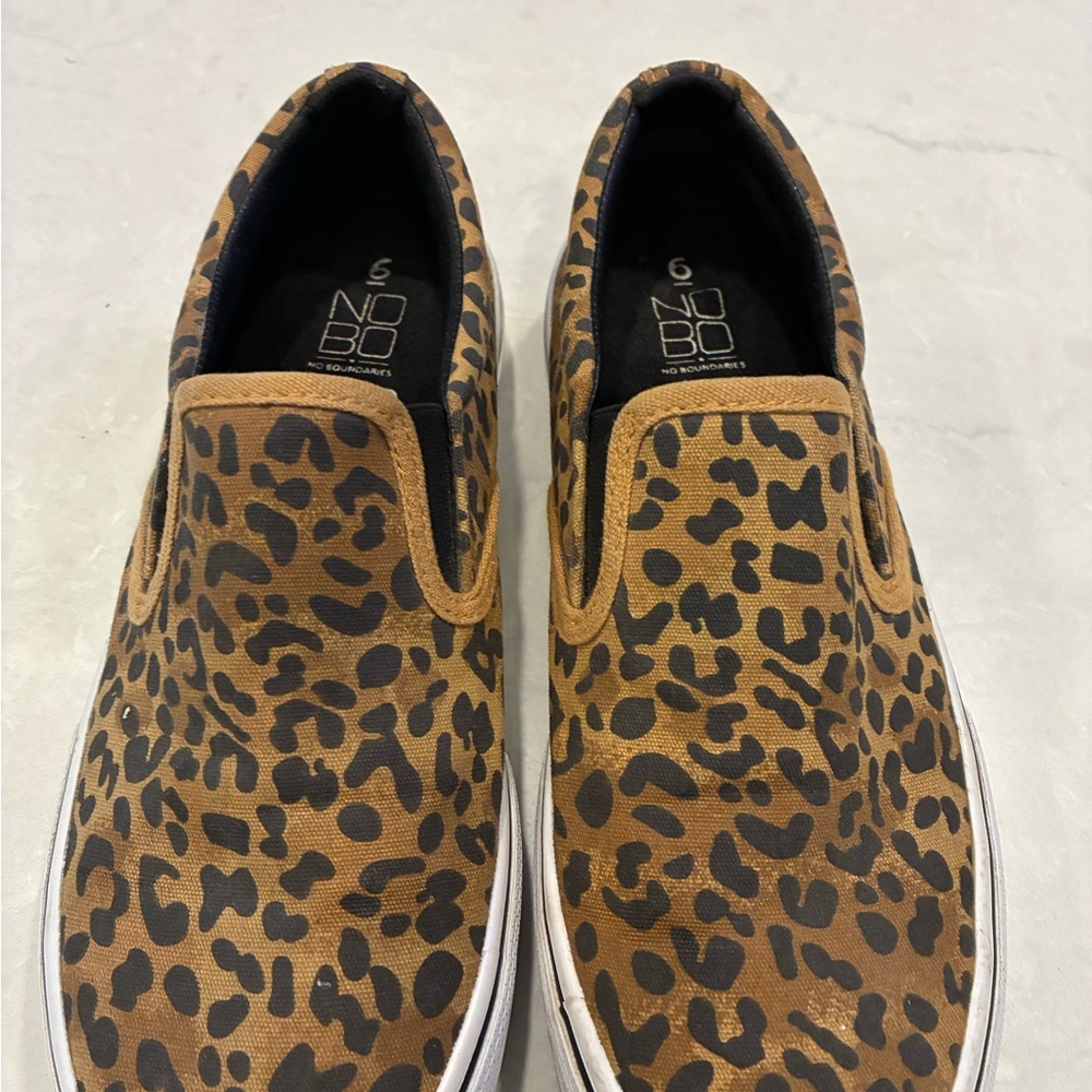 No Boundaries Animal Print Slip-On Shoes